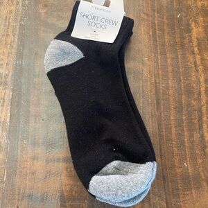 Maurices Black and Gray Crew Socks